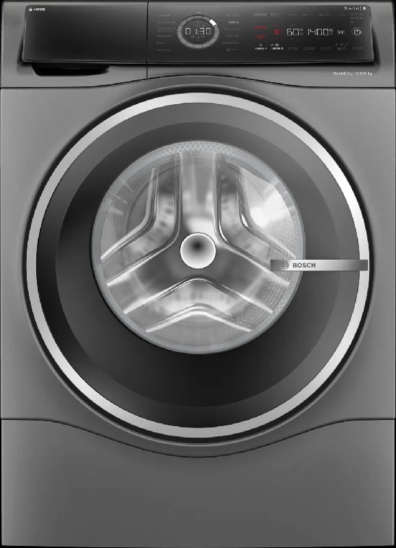 Bosch Series 8 Washer Dryer with i-DOS, 10.5kg Wash 6kg Dry, 1400rpm, Graphite (WNC254ARGB)
