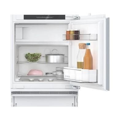 Bosch Series 4 KUL22VFD0G 110 Litre Integrated Under Counter Fridge with Freezer - White