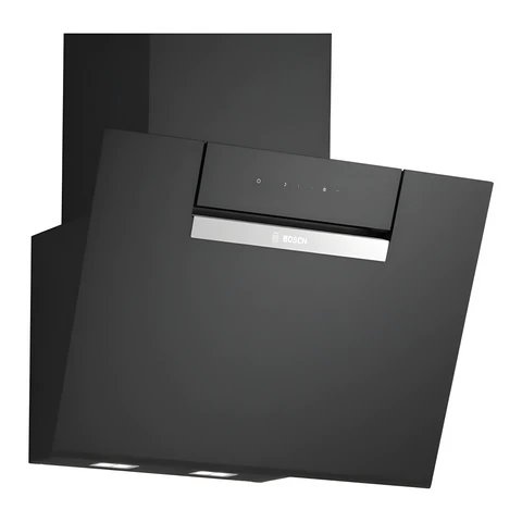 Bosch Series 4 DWK67FN60B 60cm Black Chimney Cooker Hood