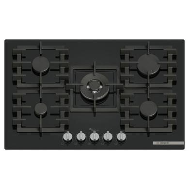 Bosch Series 6 PPQ7A6I40 Black 75cm Gas Hob with 5 Zones