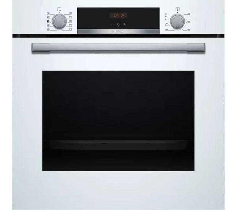 Bosch Series 4 HQA534BW3B White Single Steam Oven - 71L Capacity