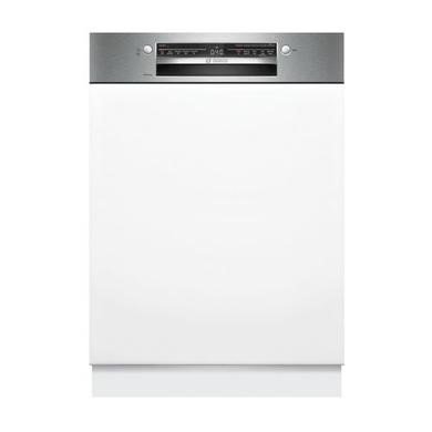 Bosch Series 2 Semi-Integrated Dishwasher, Model SMI2HTS02G, 13 Place Settings, Wi-Fi Connected, Stainless Steel Panel