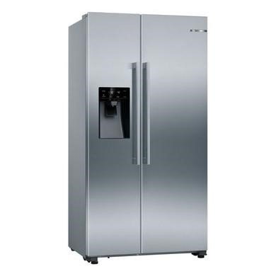 Bosch Series 6 KAD93AIERG American Fridge Freezer in Brushed Steel - 533L Capacity