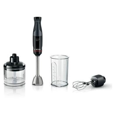 Bosch Series 4 ErgoMaster 3-in-1 Hand Blender - Black with 500ml Chopper