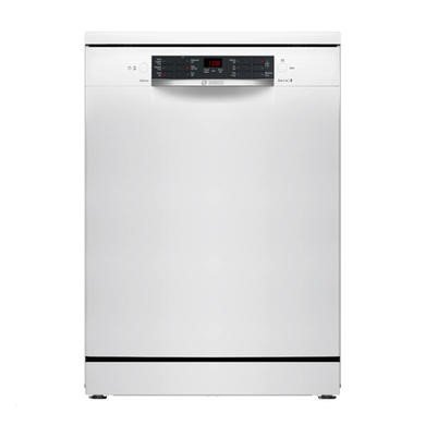 Bosch Series 2 Freestanding Dishwasher, 12 Place Settings, White, Model SMS26AW08G
