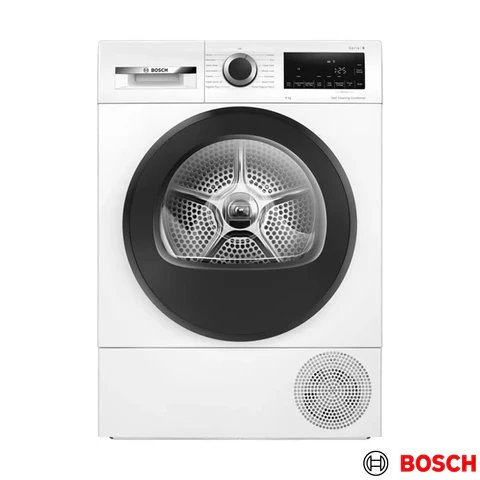 Bosch Series 6 WQG24500GB 9kg Heat Pump Tumble Dryer in White