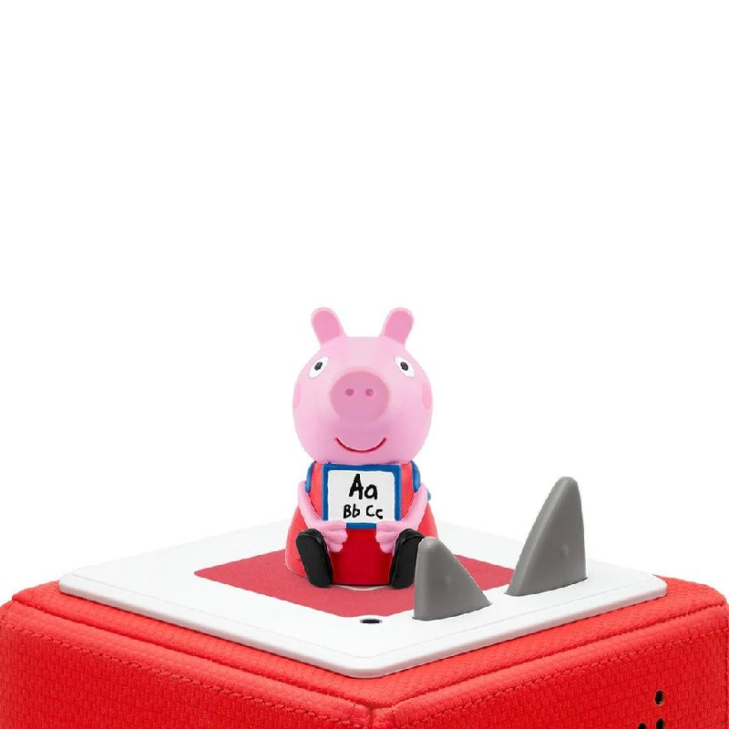 Tonies Learn with Peppa Pig Audio Character - 60-Minute Educational Tonie