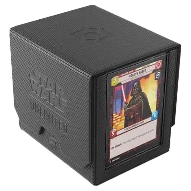 Gamegenic Star Wars Unlimited Deck Pod - Black Premium Card Storage Box