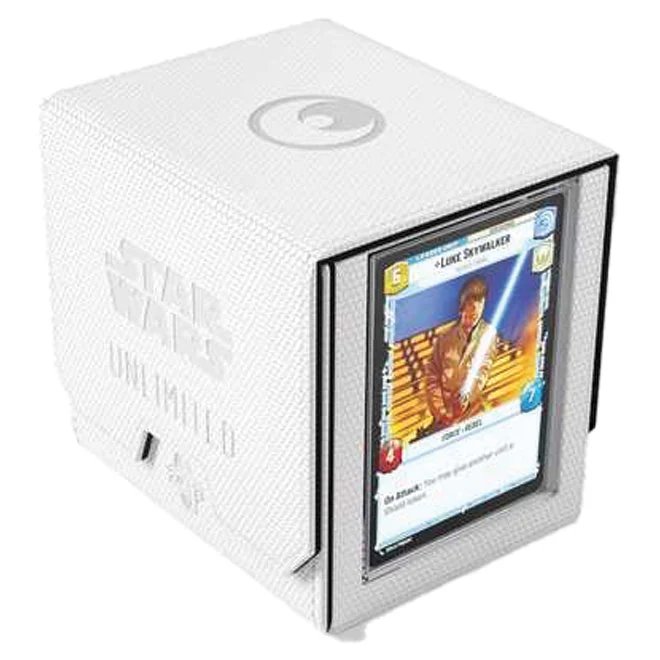 Gamegenic Star Wars Unlimited Deck Pod Premium Deck Box - White/Black