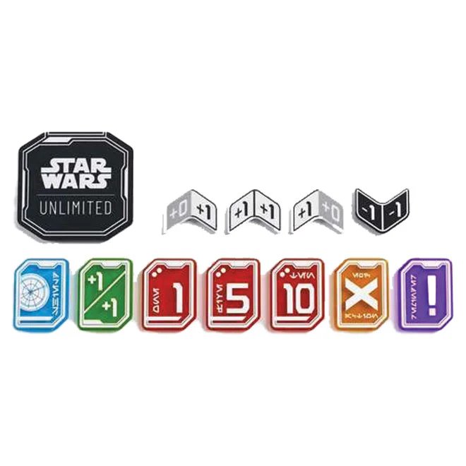 Gamegenic Star Wars: Unlimited Premium Acrylic Token Set (55 Pieces)