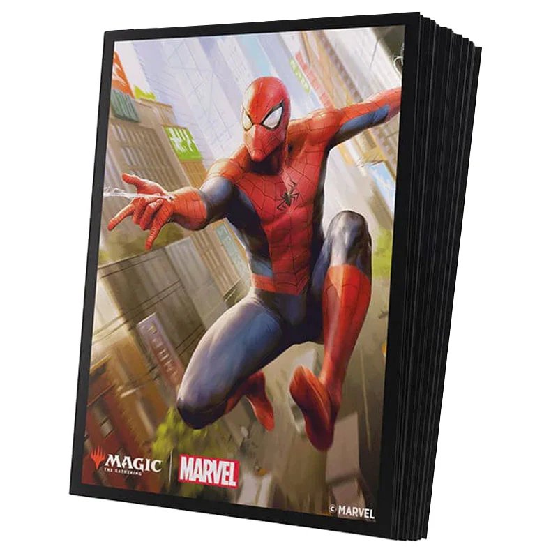 Gamegenic Magic The Gathering Marvel's Spider-Man Premium Art Sleeves - 105 Pack