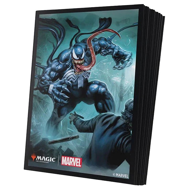 Gamegenic Magic: The Gathering Marvel's Spider-Man Premium Art Sleeves - Venom (105 Sleeves)