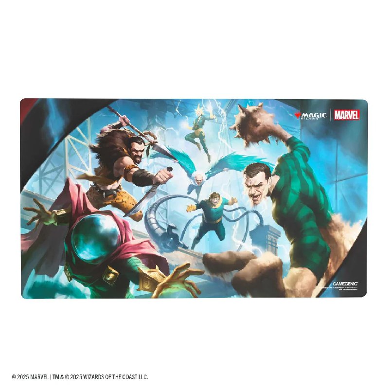 Gamegenic Prime Playmat for Magic: The Gathering - Marvel's Spider-Man Sinister Six Edition
