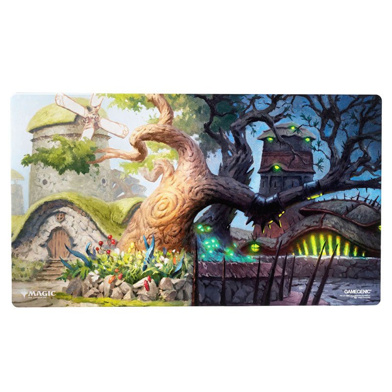 Asmodee Gamegenic Magic: The Gathering Lorwyn Eclipsed Shiny Playmat - Temple Garden