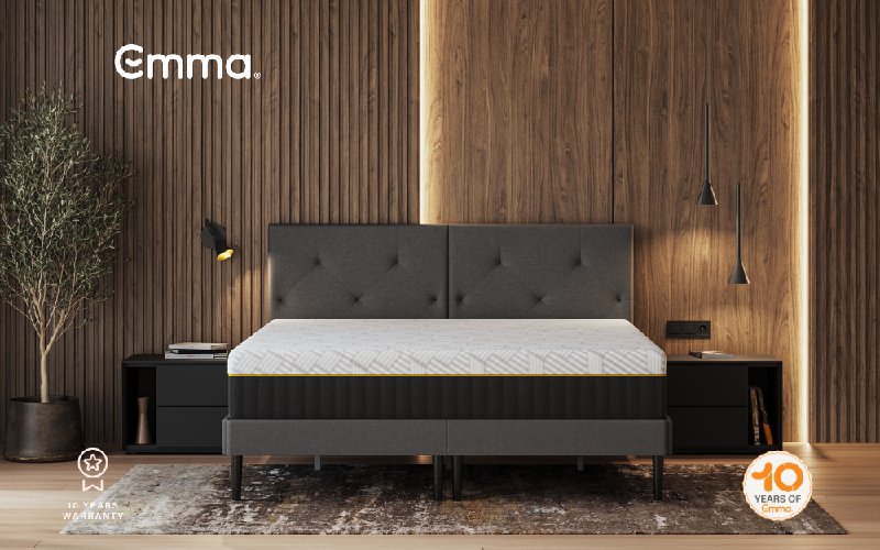 Emma Hybrid Airgrid Mattress - Single
