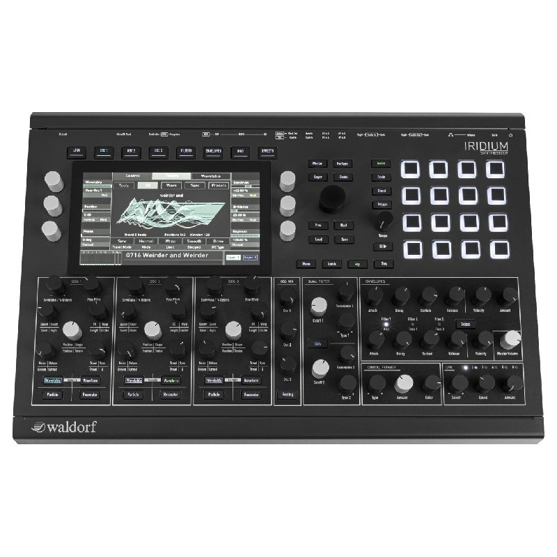 Waldorf Iridium Desktop Synthesiser 16-Voice Digital Polyphonic