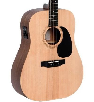 Sigma DME Dreadnought Acoustic-Electric Guitar with Solid Sitka Spruce Top and Mahogany Back & Sides