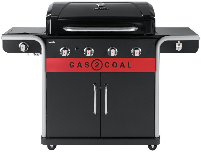 Char-Broil Gas2Coal 2.0 440 4-Burner Hybrid Gas and Charcoal BBQ Grill