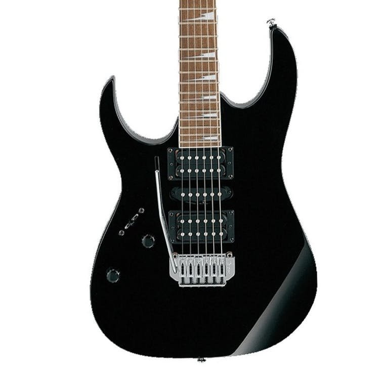 Ibanez GRG170DXL Left-Handed Electric Guitar in Black Night
