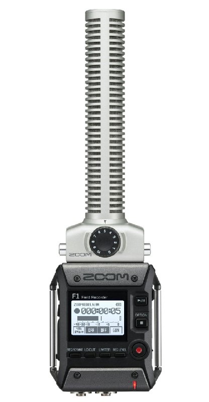 Zoom F1-SP Field Recorder with SGH-6 Shotgun Microphone and Shockmount