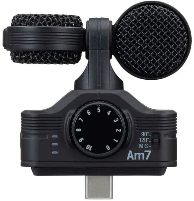 Zoom AM7 MS Stereo Microphone for Android with USB-C Plug