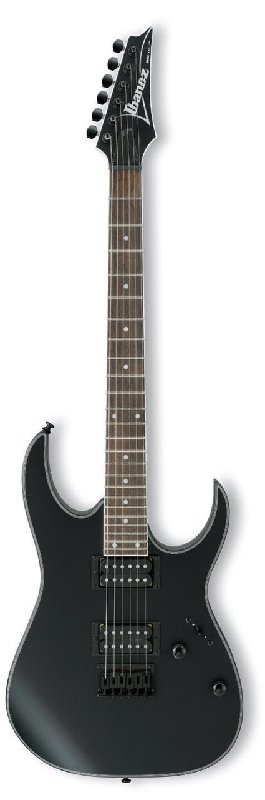 Ibanez RG421EX Electric Guitar in Black Flat with Fixed Bridge