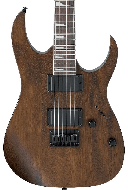Ibanez GRG121DX-WNF GIO RG Series HH Electric Guitar in Walnut Flat
