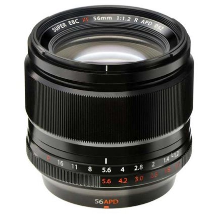 Fujifilm XF 56mm f1.2 R APD Short Telephoto Lens, Black