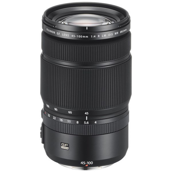 Fujifilm GF 45-100mm f/4 R LM OIS WR Lens Black