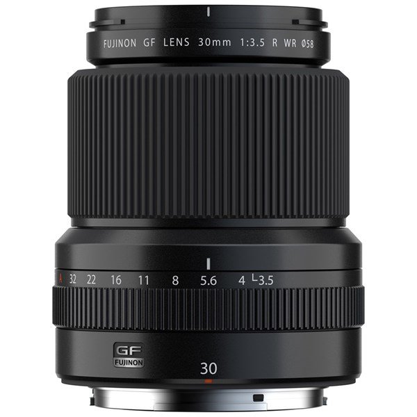 Fujifilm GF 30mm f/3.5 R LM WR Lens - Black