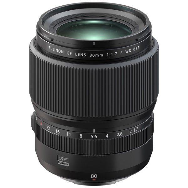 Fujifilm GF 80mm f/1.7 R WR Medium Format Prime Lens