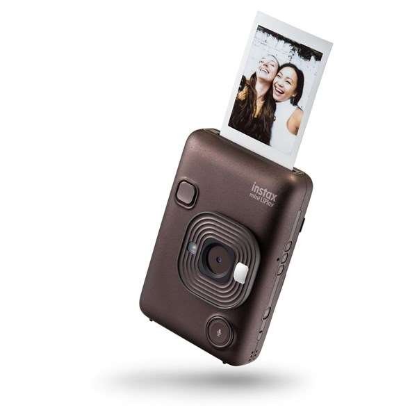 Fujifilm Instax Mini LiPlay Hybrid Instant Camera in Deep Bronze