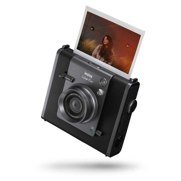 Fujifilm Instax Wide Evo Hybrid Instant Camera - Black
