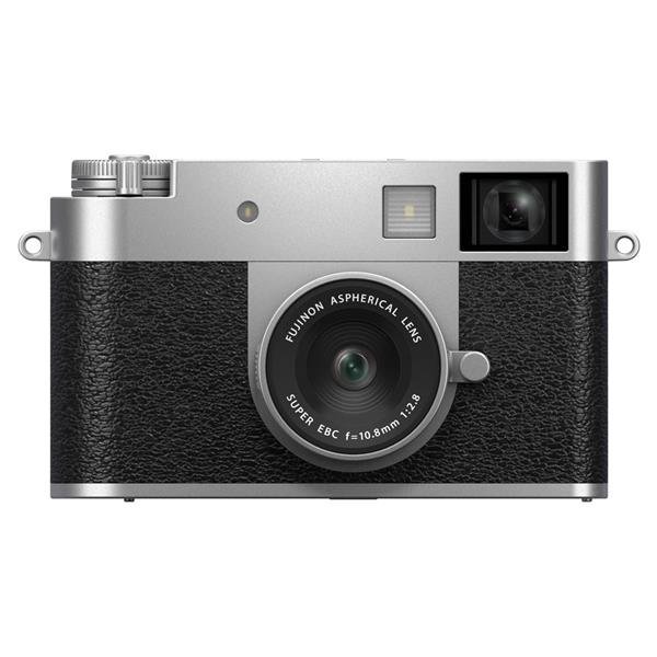 Fujifilm X Half Compact Digital Camera, Silver, 17.7MP