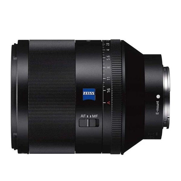 Sony 50mm F1.4 ZA Zeiss Planar T* FE Lens in Black