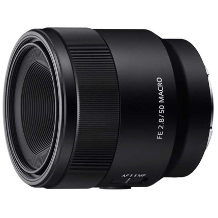 Sony FE 50mm f/2.8 Macro Lens for E-Mount, Black