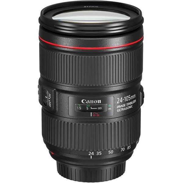Canon EF 24-105mm f/4L IS II USM Zoom Lens in Black