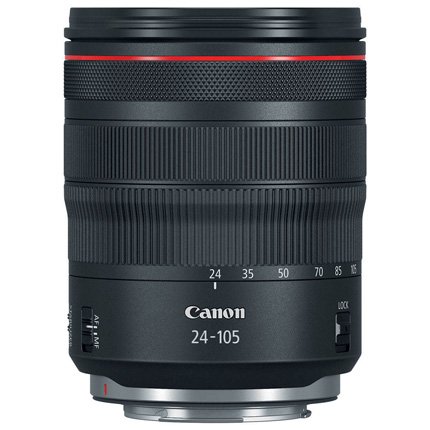 Canon RF 24-105mm f/4 L IS USM Lens Black