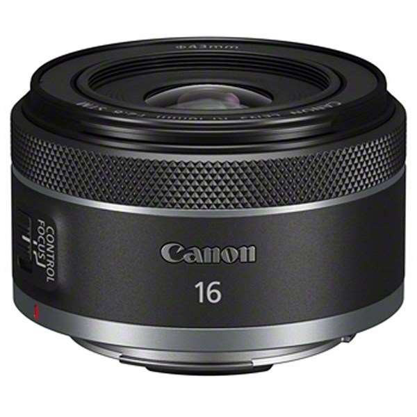 Canon RF 16mm f/2.8 STM Lens, Black