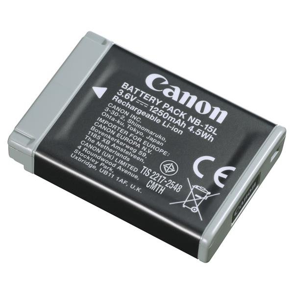 Canon NB-15L Rechargeable Li-ion Battery Pack for G7X Series