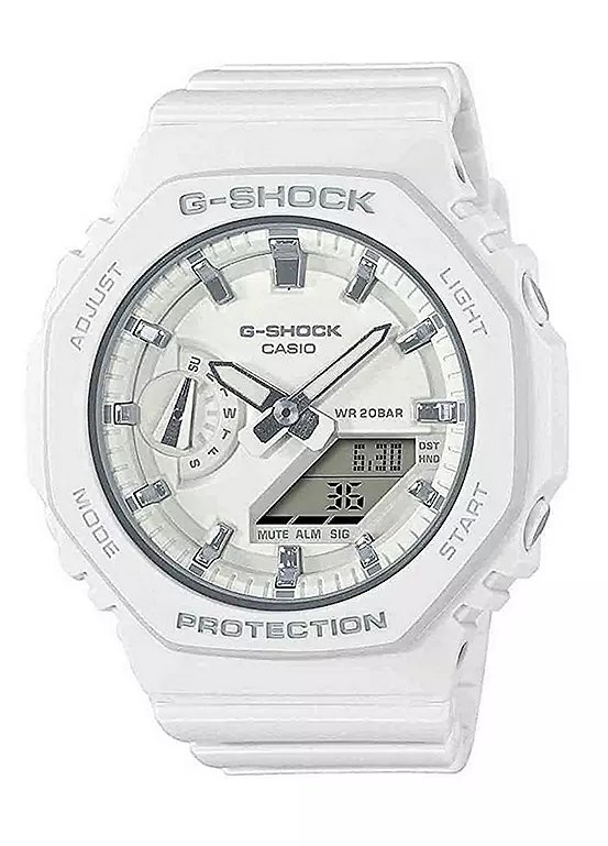 Casio G-Shock GMA-S2100-7AER White Silicone Strap Watch