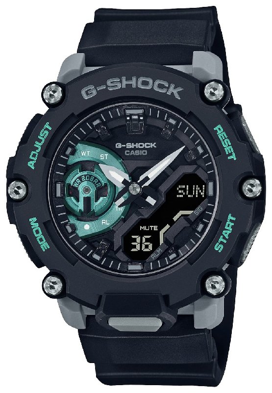 Casio G-SHOCK Men's Black Carbon Resin Strap Watch GA-2200M-1AER