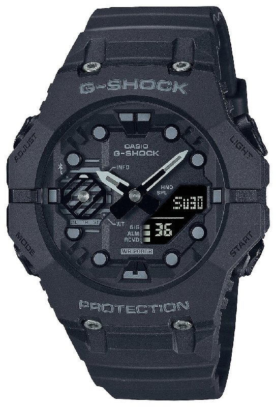 Casio G-SHOCK GA-B001-1AER Men's Black Combination Virtual Watch with Bluetooth