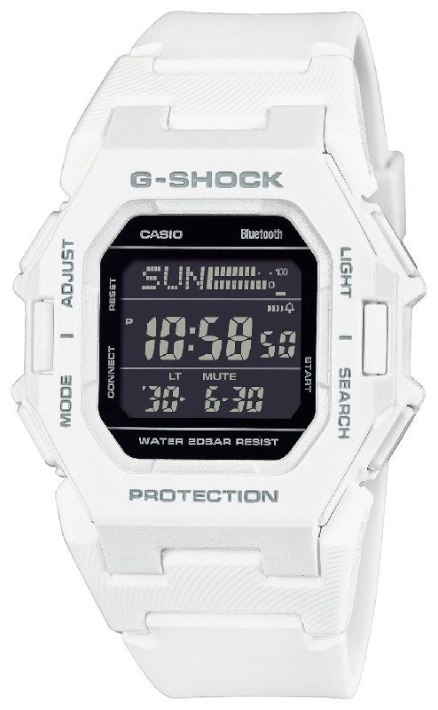 Casio G-SHOCK GD-B500-7ER Men's White Digital Watch