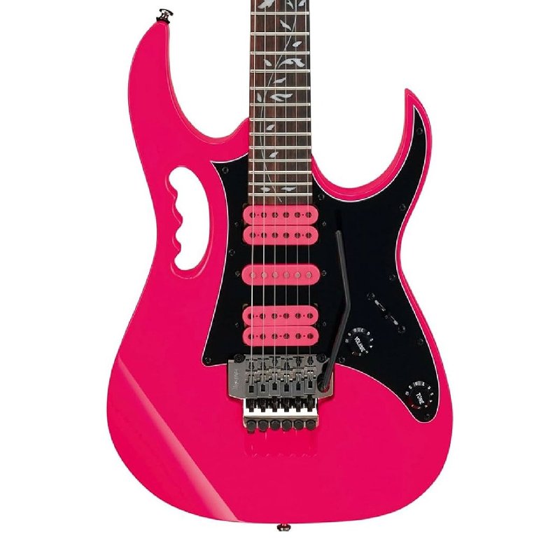 Ibanez Steve Vai JEM-JR Electric Guitar in Pink