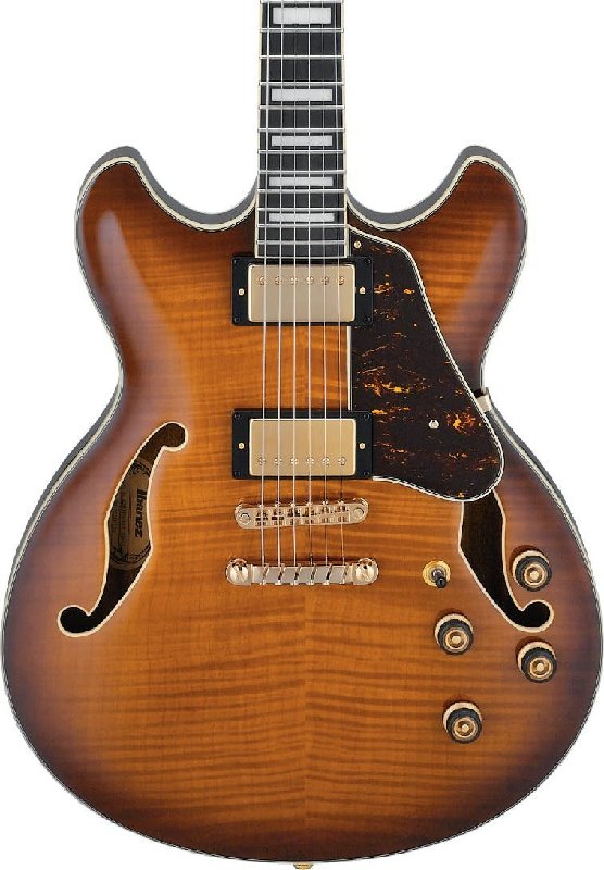 Ibanez Artcore AS93FM-VLS Expressionist Semi-Hollow Electric Guitar in Violin Burst
