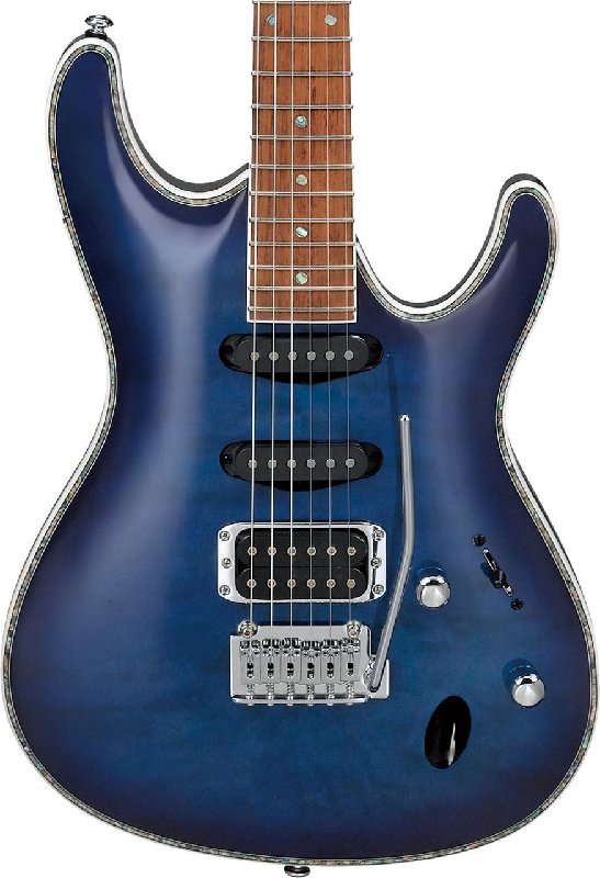 Ibanez SA360NQM-SPB Electric Guitar in Sapphire Blue