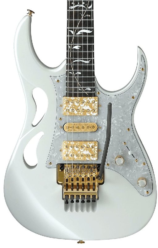 Ibanez Steve Vai PIA3761 Signature Electric Guitar in Stallion White