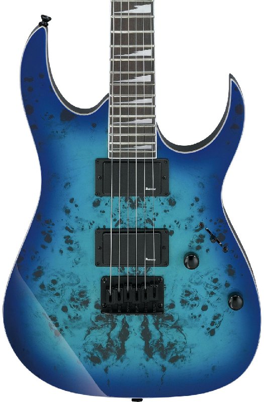 Ibanez GRGR221PA-AQB GIO Series Electric Guitar in Aqua Burst
