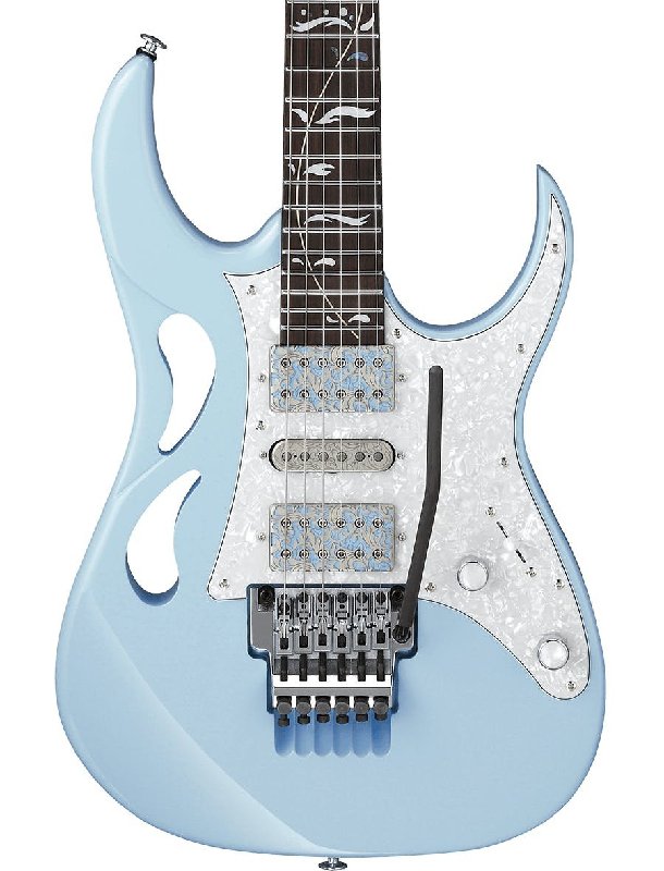 Ibanez Steve Vai Signature PIA Electric Guitar in Blue Powder
